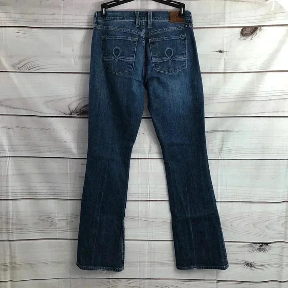 Lucky Brand Sofia Boot Cut Blue Jeans Side Sz 2/26 - Picture 2 of 8